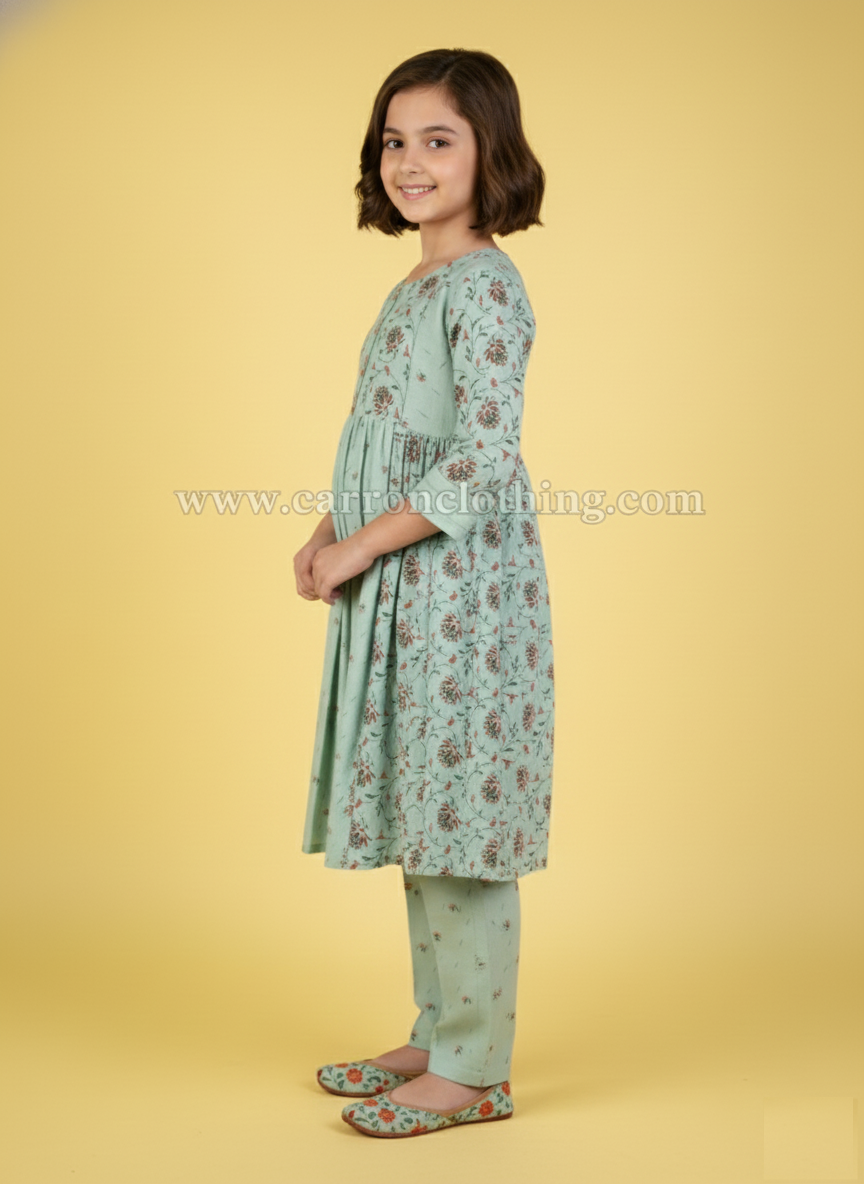 Green Colour Kurti Set (GC-GKUS_994)
