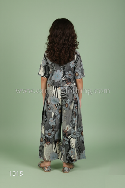 Black Colour Plazo Set(GE-GPZS_1015)