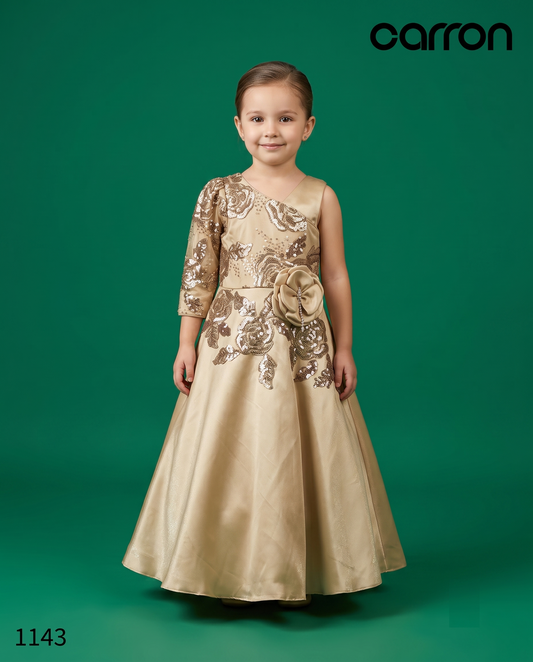 Fawn Colour Gown(GE-GGWN_1143)