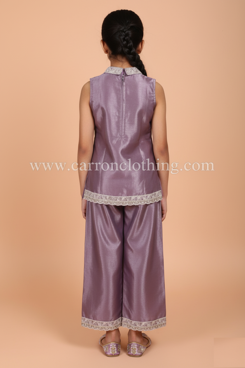 Purple Colour Chudidar(GE-GCHU_1317)