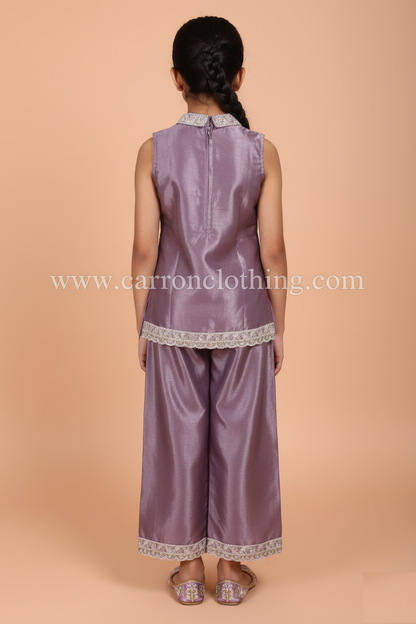 Purple Colour Chudidar(GE-GCHU_1317)