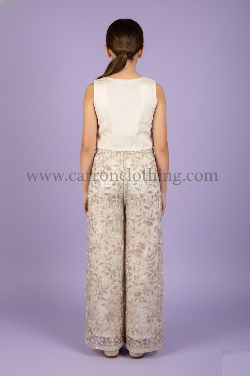 Chickoo Colour Plazo Set(GE-GPZS_2011)