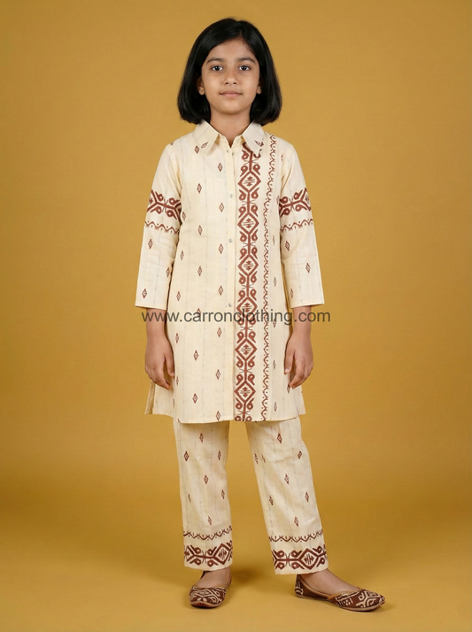 Brown Colour Kurti Set (GC-GKUS_2011)
