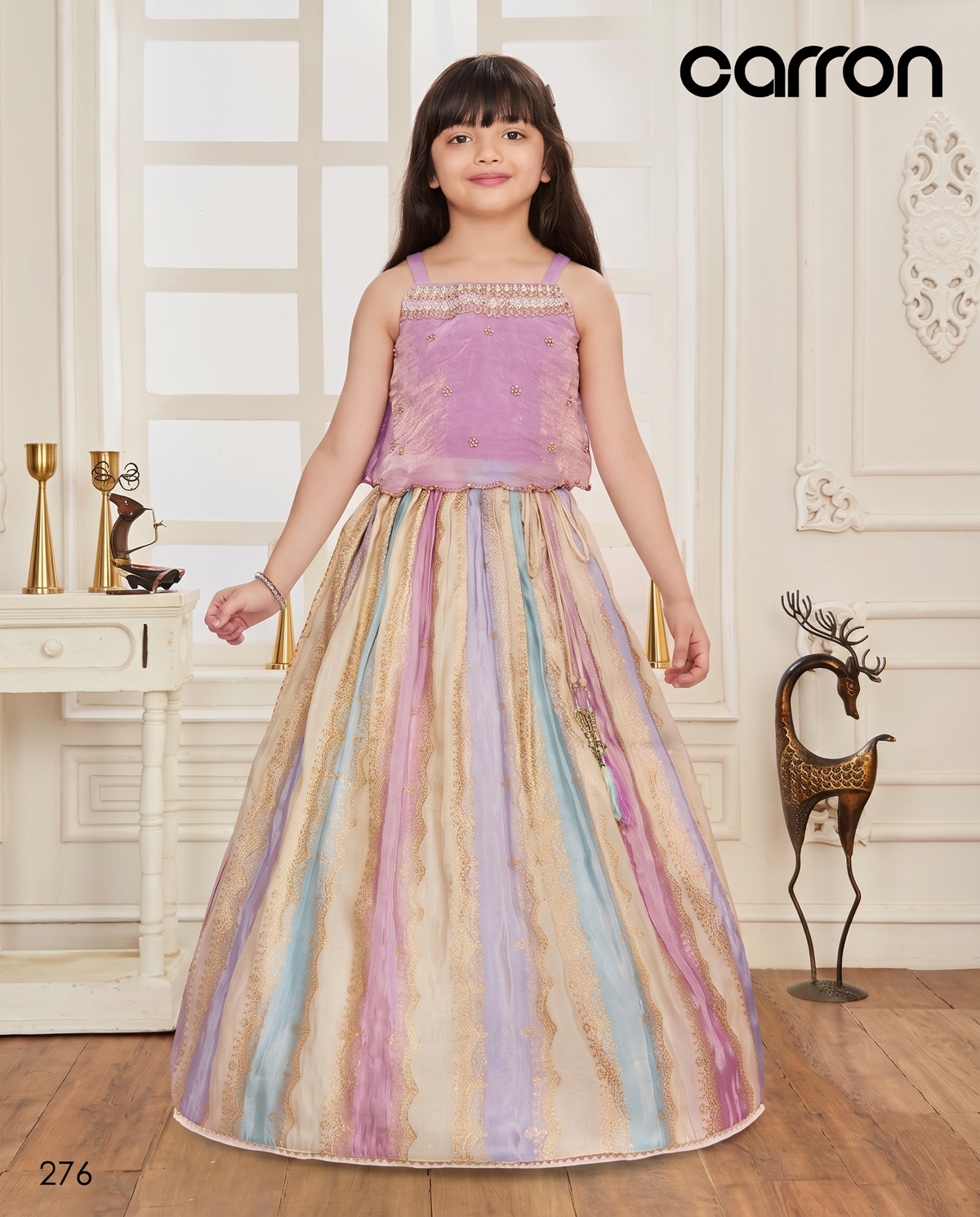 Lavender Colour Ghaghra Choli(GE-GGHC_276)