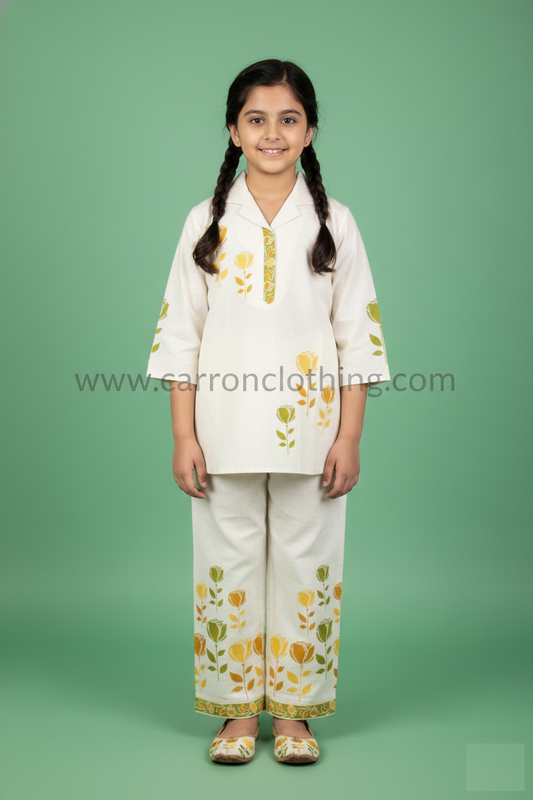 Mustard Colour Kurti Set (GC-GKUS_2941)