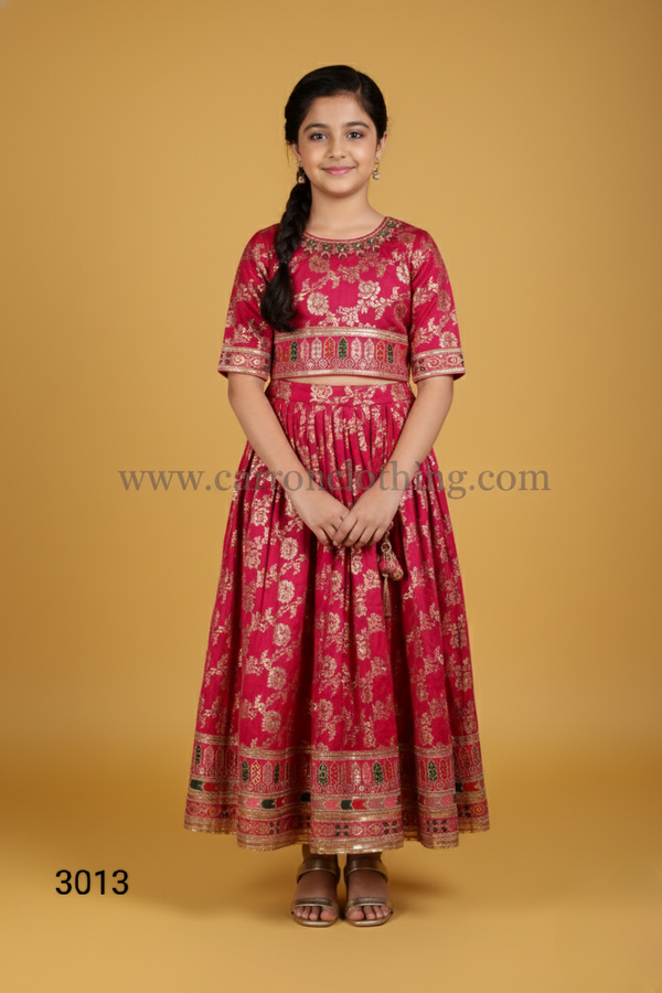 Rani Colour Ghaghra Choli(GE-GGHC_3013)
