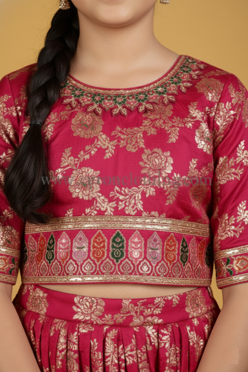 Rani Colour Ghaghra Choli(GE-GGHC_3013)