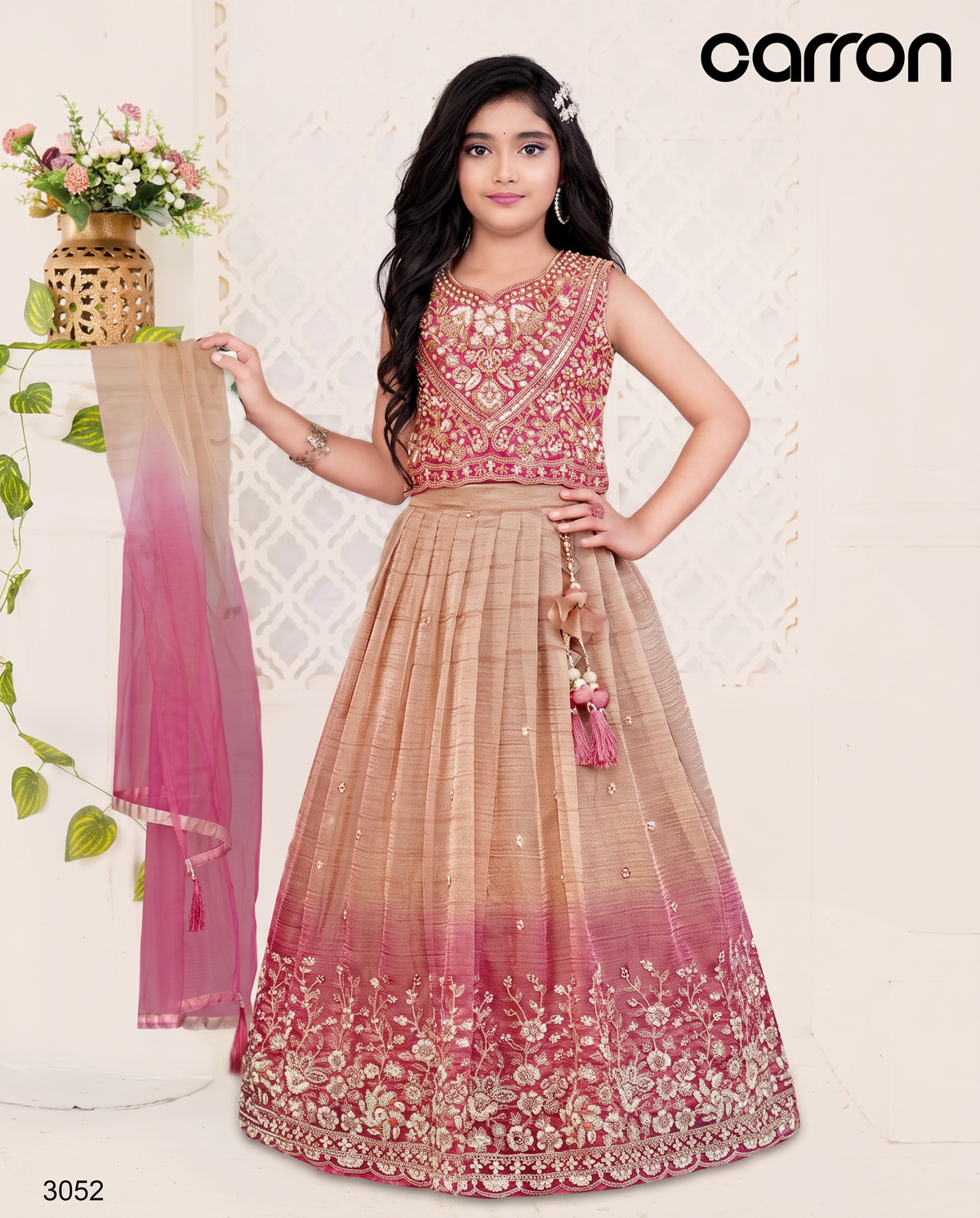 Rani Colour Ghaghra Choli(GE-GGHC_3052)