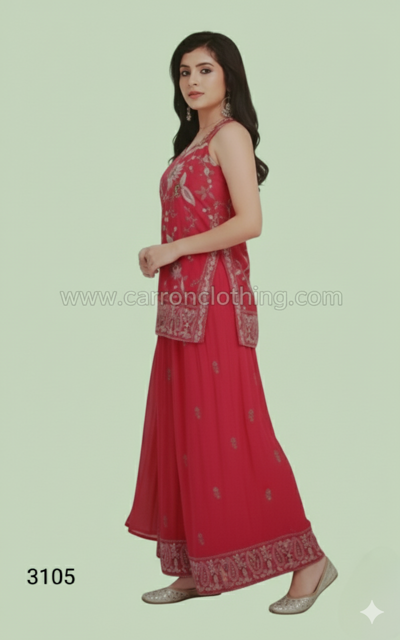 Rani Colour Plazo Set(GE-GPZS_3105)