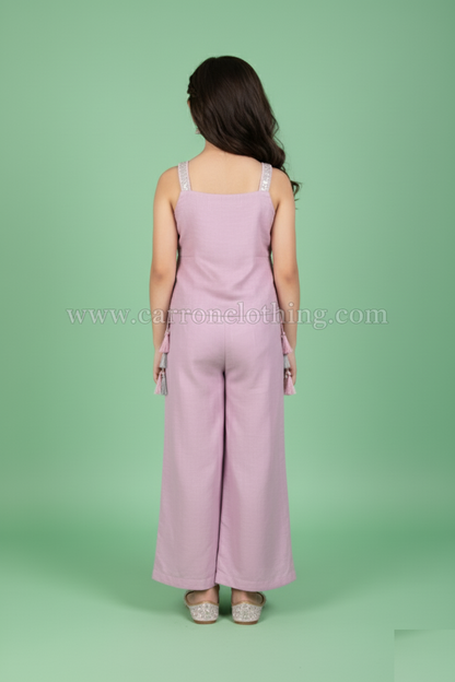 Pink Colour Plazo Set(GE-GPZS_3198)
