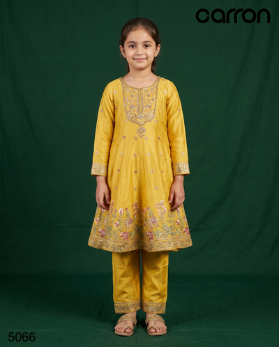 Mustard Colour Chudidar(GE-GCHU_5066)