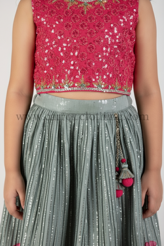 Rani Colour Ghaghra Choli(GE-GGHC_6037)