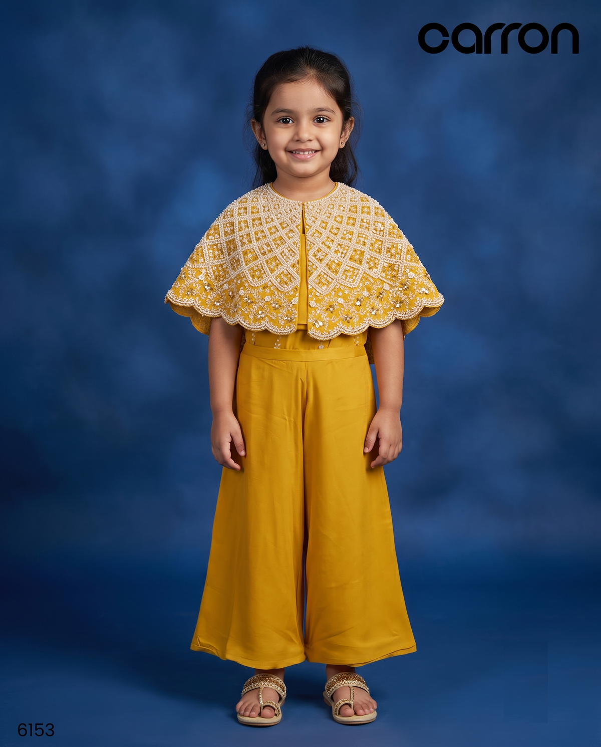 Yellow Colour Plazo Set(GE-GPZS_6153)