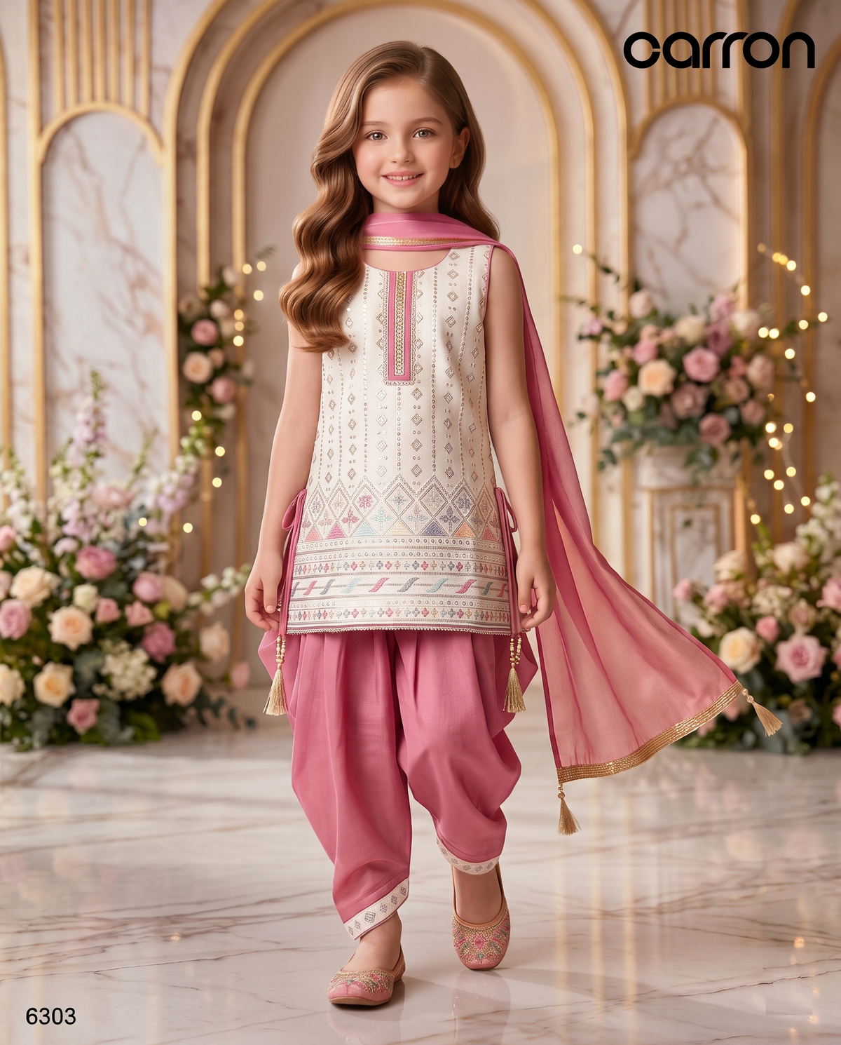 Ivory Colour Chudidar(GE-GCHU_6303)