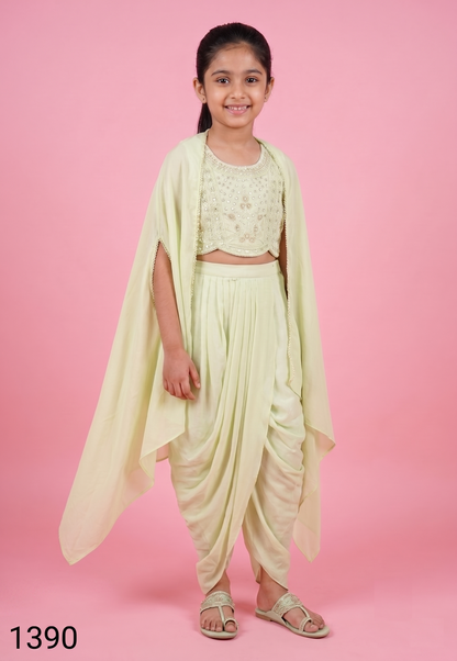 Pista Colour Chudidar(GE-GCHU_1390)