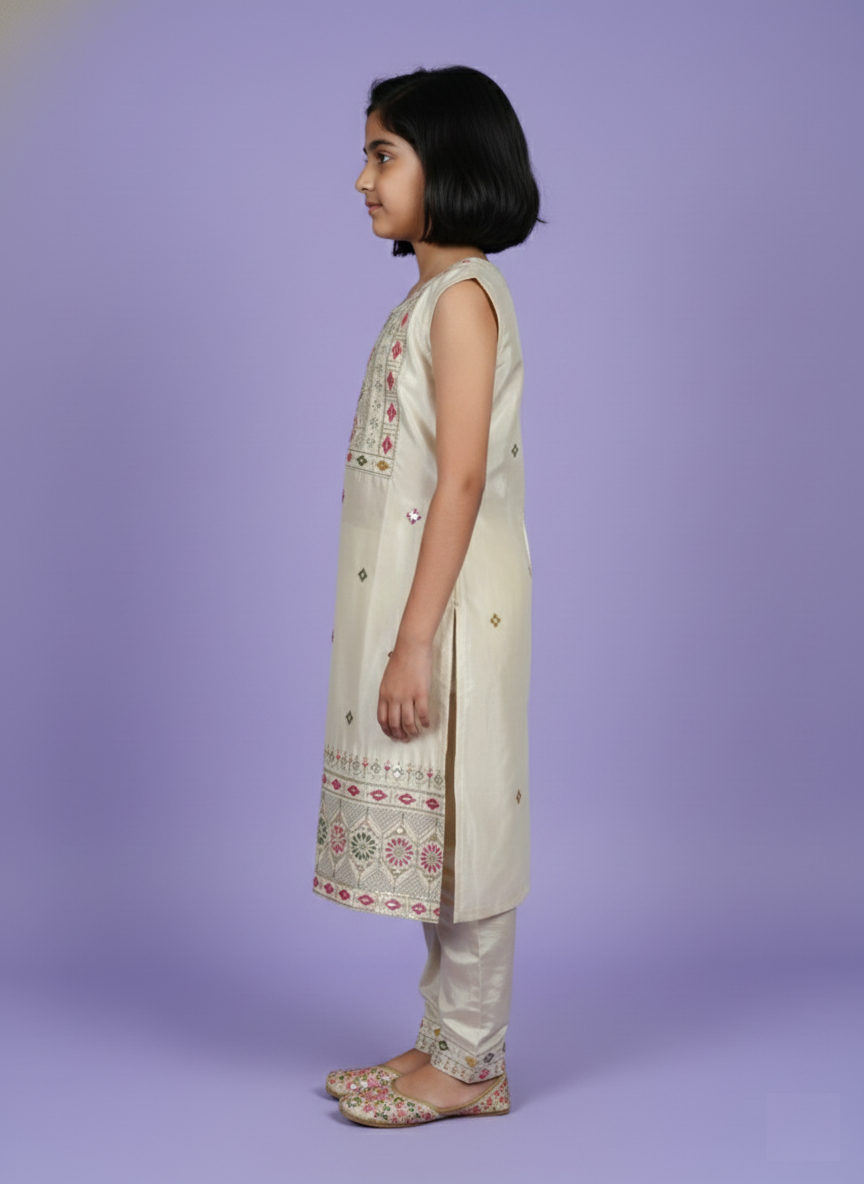 Fawn Colour Chudidar(GE-GCHU_4425)