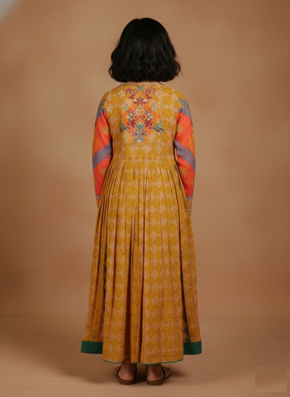 Mustard Colour Chudidar(GE-GCHU_4873)