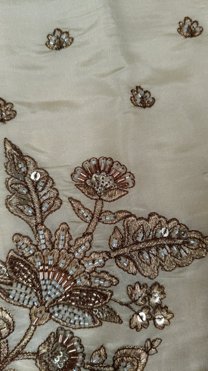 Cream Colour Chudidar(GE-GCHU_5271)