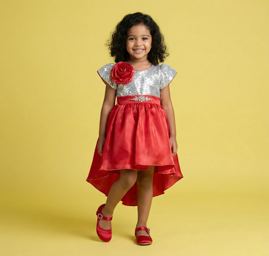 Rani Colour Party Frock(GE-GFRP_3413)