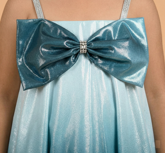 Blue Colour Party Frock(GE-GFRP_3459)