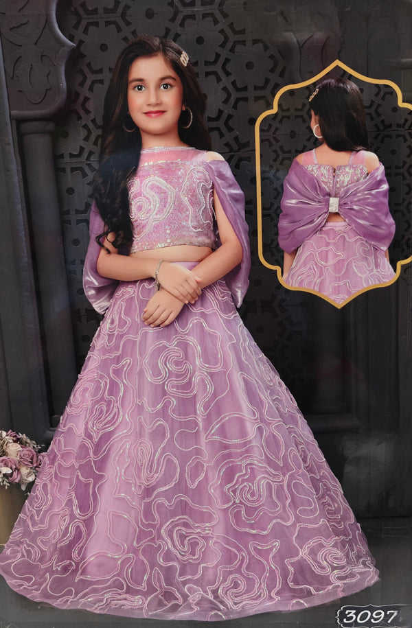 Pink Colour Ghaghra Choli(GE-GGHC_3097)