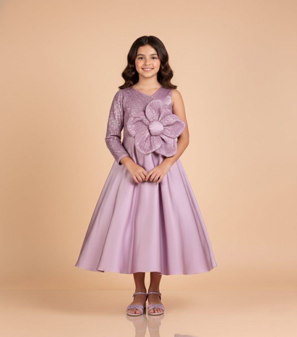 Lavender Colour Gown(GE-GGWN_1102)