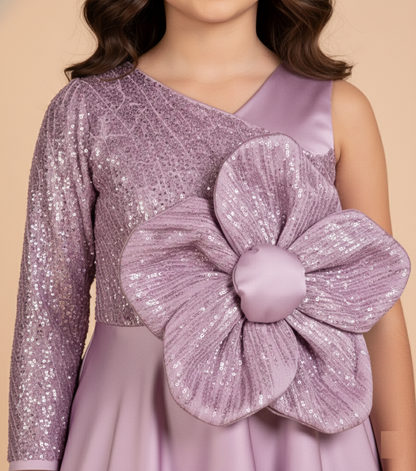 Lavender Colour Gown(GE-GGWN_1102)