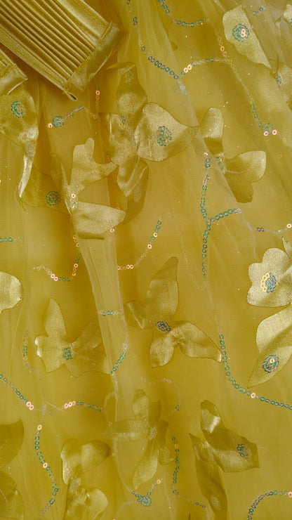 Mustard Yellow Colour Gown(GE-GGWN_2121)