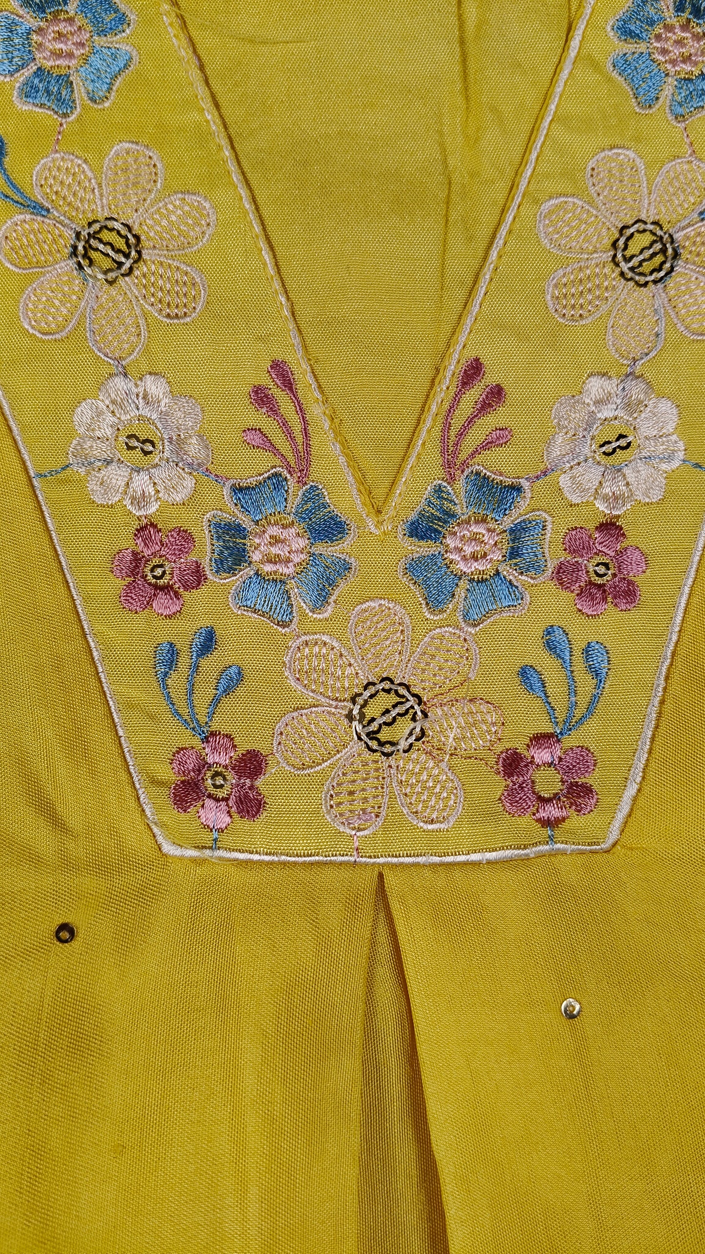 Yellow Colour Plazo Set(GE-GPZS_1285)