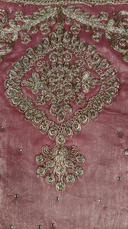 Peach Colour Plazo Set(GE-GPZS_1859)