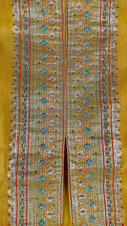 Yellow Colour Plazo Set(GE-GPZS_3340)