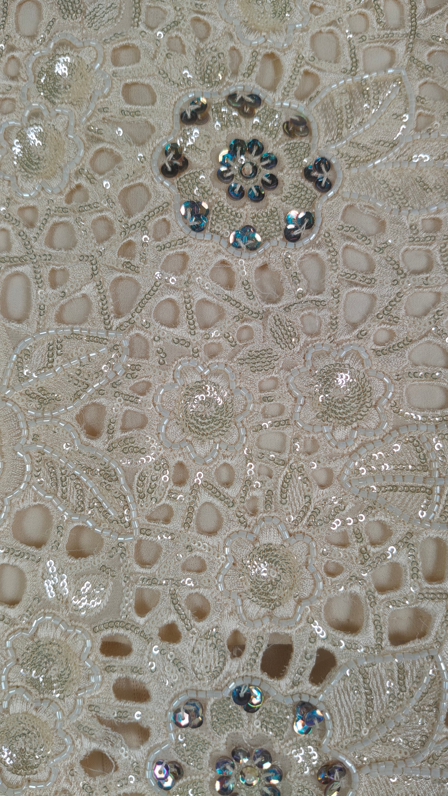 Ivory Colour Plazo Set(GE-GPZS_5894)