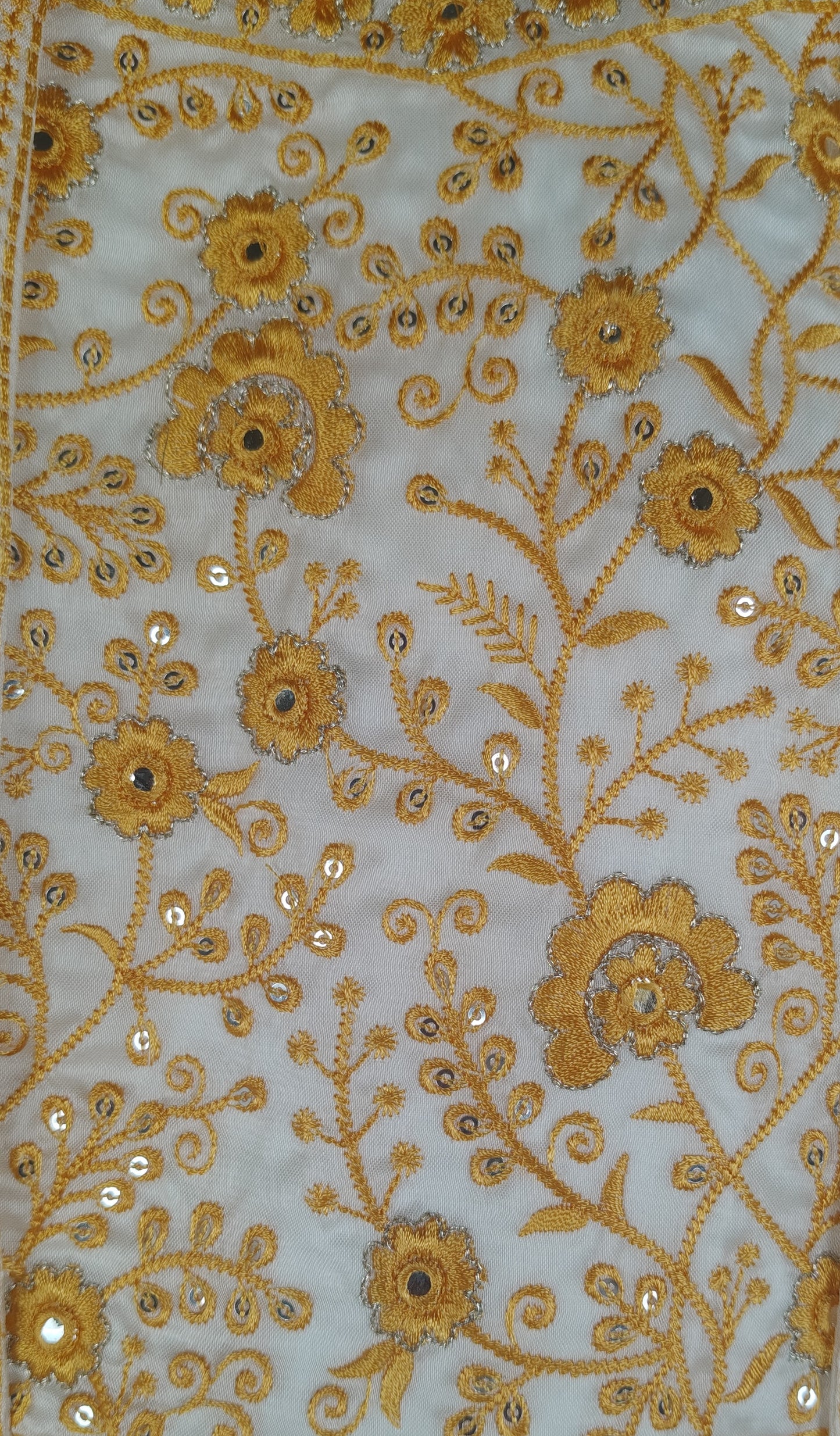 Ivory & Gold  Colour Plazo Set(GE-GPZS_6303)