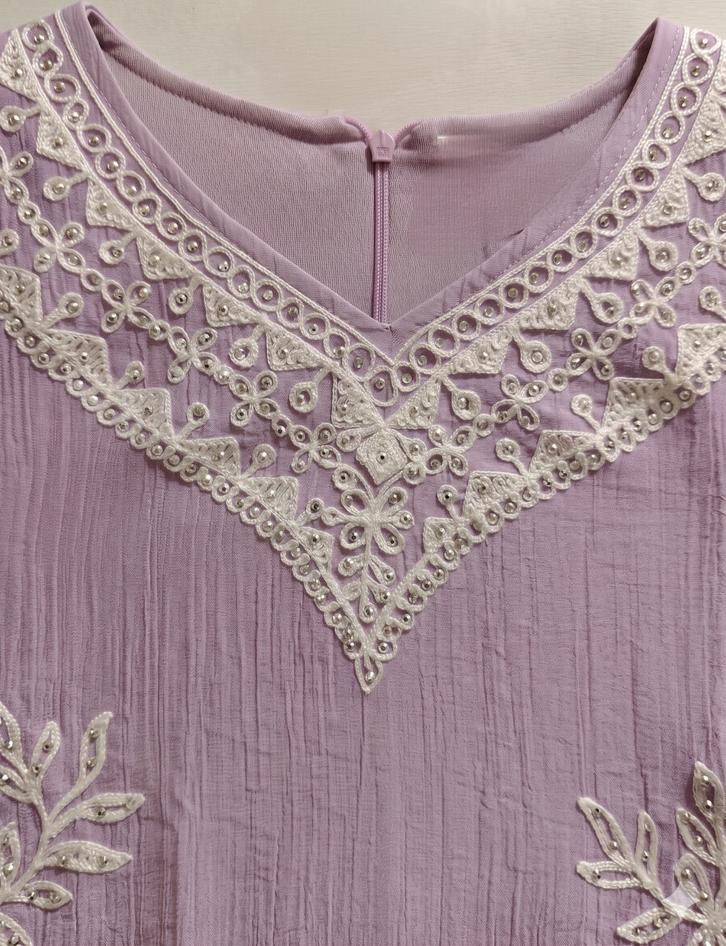 Lavender Colour Plazo Set(GE-GPZS_7625)