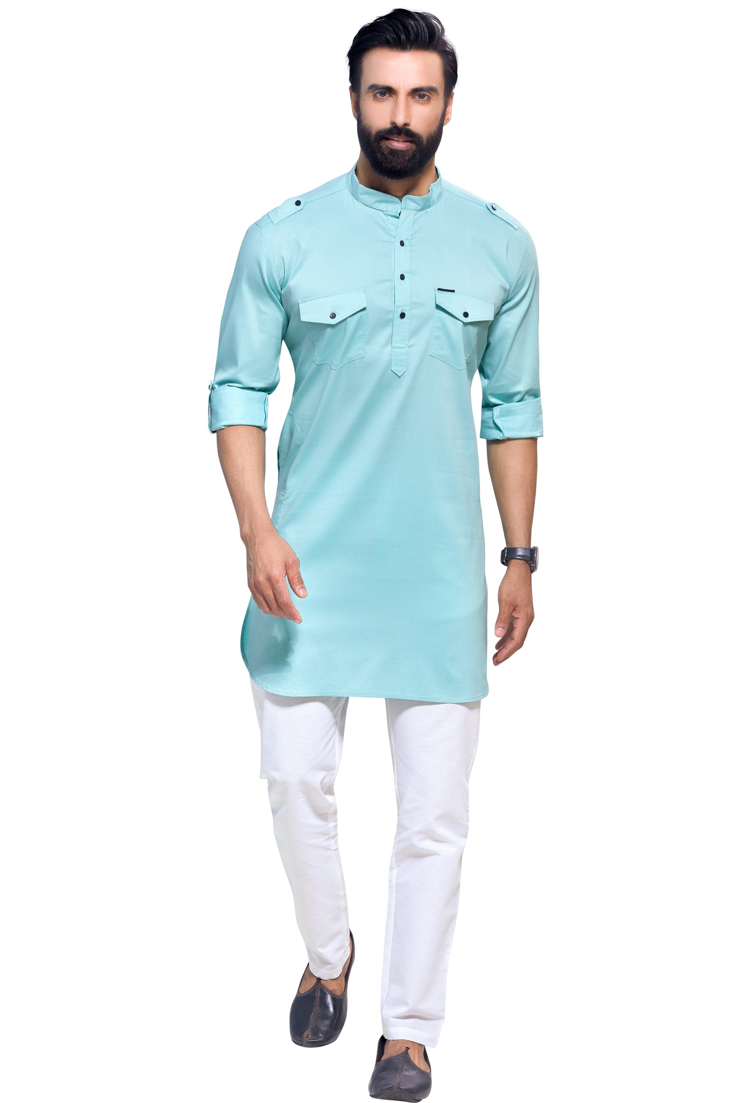 Mint Colour Kurta With Bottom(MC-MKUC_GKL-INSTA)