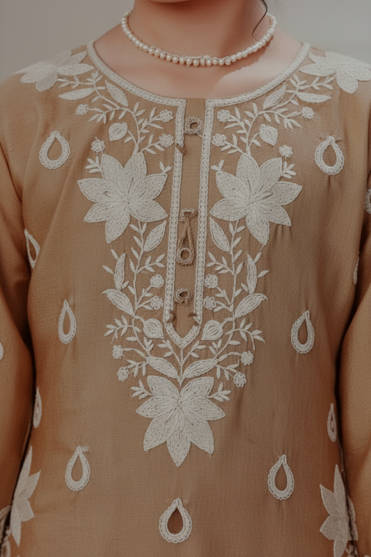 Fawn Colour Chudidar(GE-GCHU_4463)