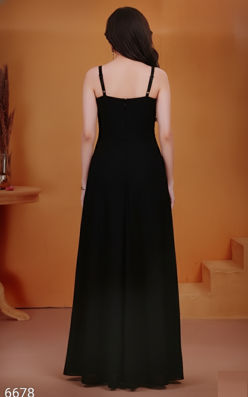 Black Colour Plaoz Set(GE-GPZS_6678)