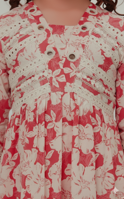 Pink Colour Chudidar(GE-GCHU_1145)