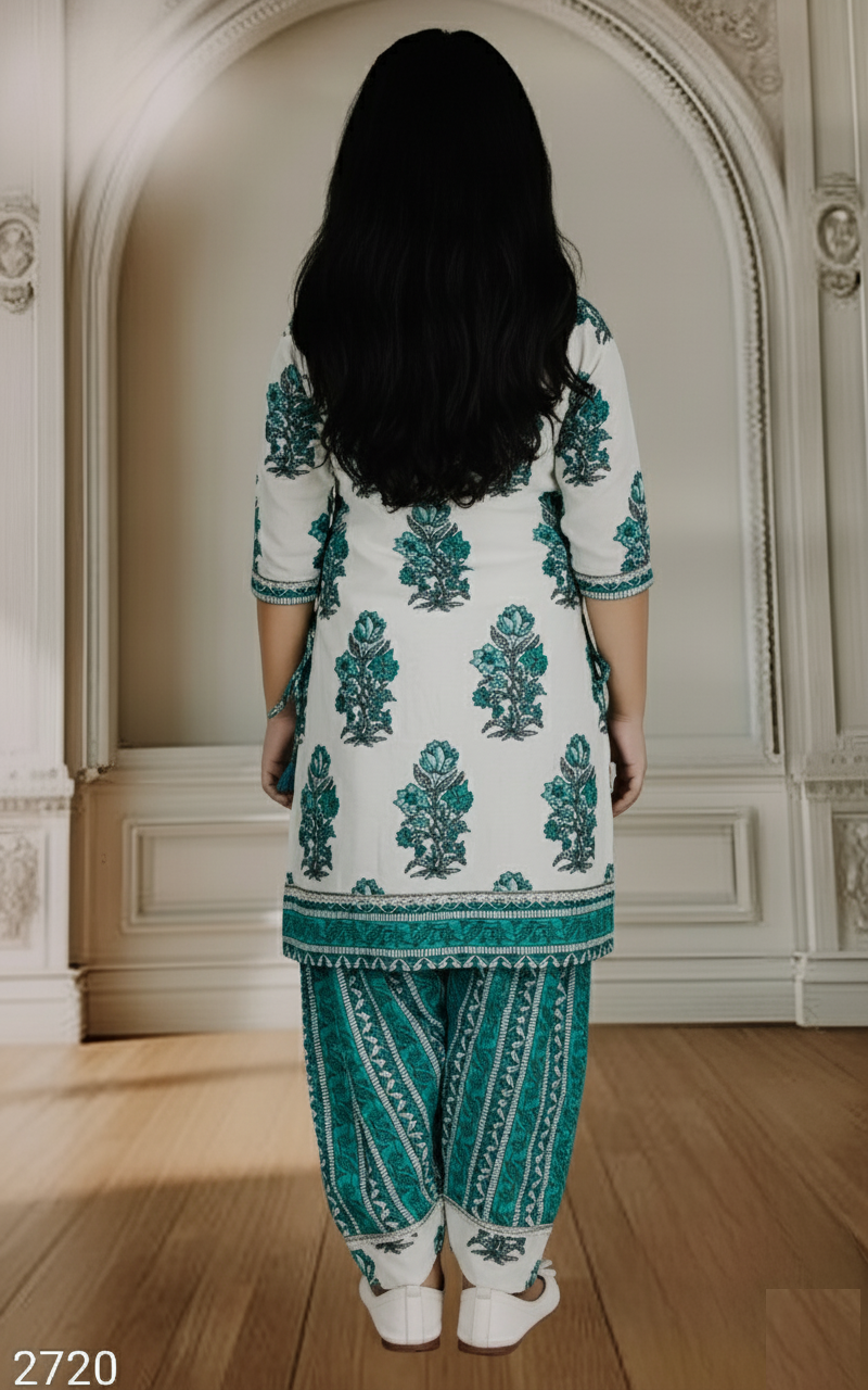 Green Colour Chudidar(GE-GCHU_2720)