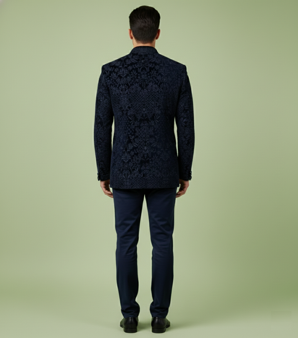 Blue Colour Indo Western(ME-MINW_9999)