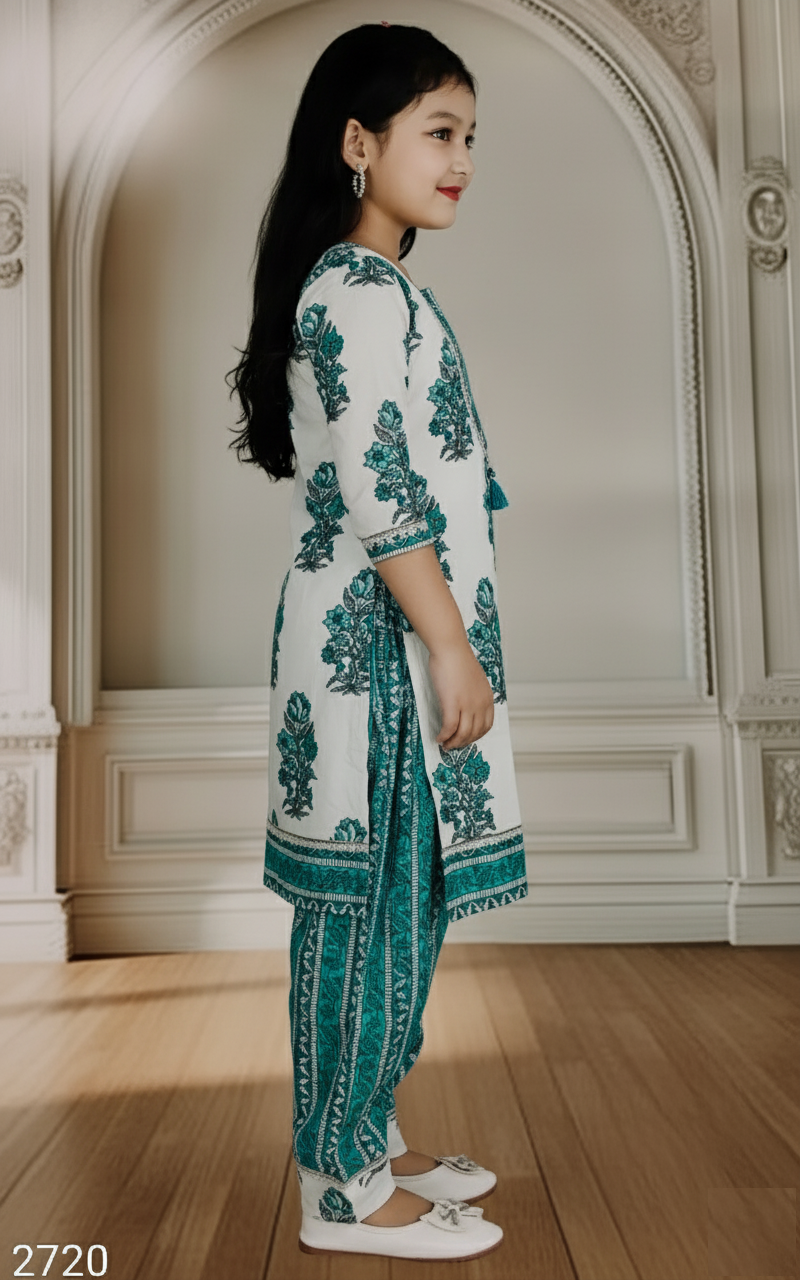 Green Colour Chudidar(GE-GCHU_2720)