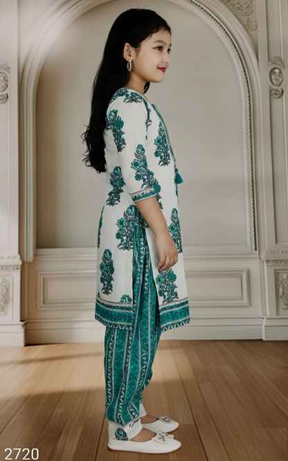 Green Colour Chudidar(GE-GCHU_2720)