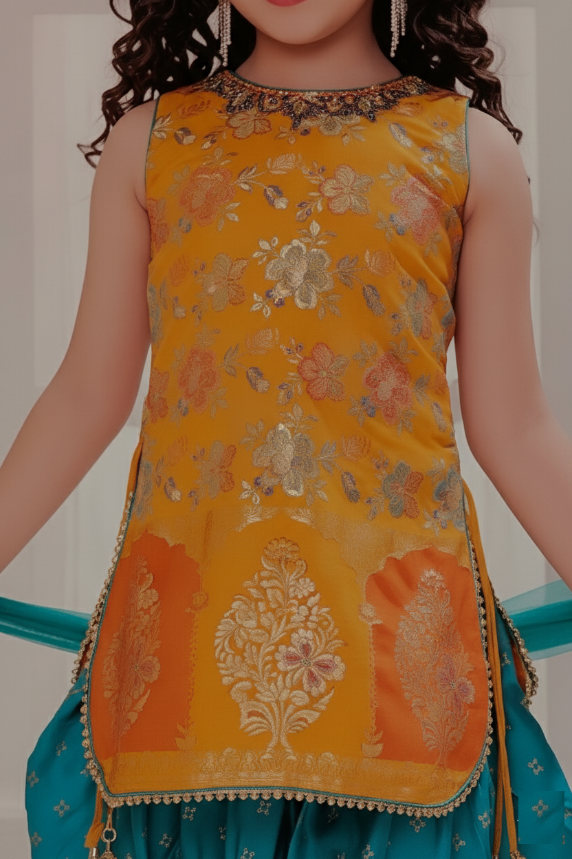 Gold Colour Chudidar(GE-GCHU_2599)