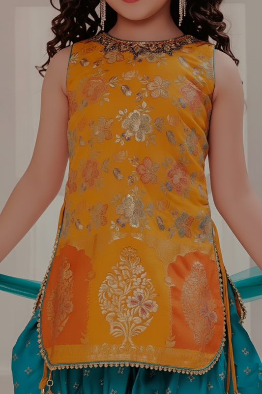 Gold Colour Chudidar(GE-GCHU_2599)