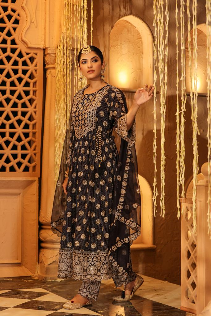 Blue Colour Long Top (LE-WPNS_006)