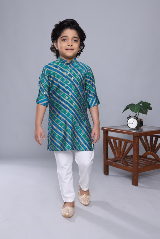 Green Colour Kurta Set(BE-BKUS_1583)