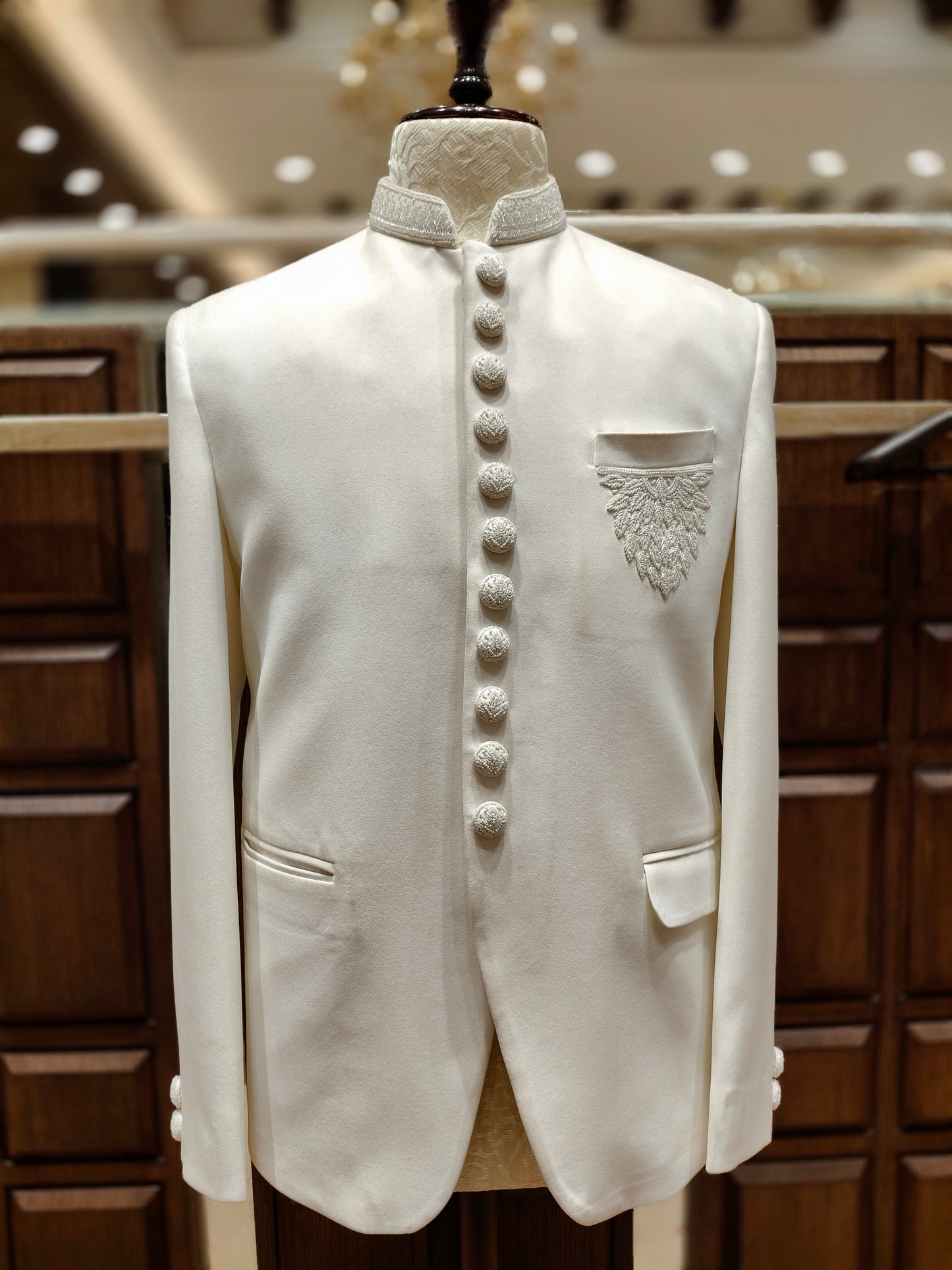 White Colour Jodhpuri Suit(ME-MJOD_HVD BIT)