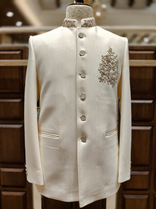 Cream Colour Jodhpuri Suit(ME-MJOD_40830.SPL)