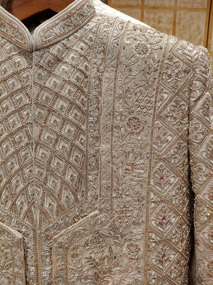 Cream Colour Sherwani(ME-MSRW_MZ 5191 Z K 1)
