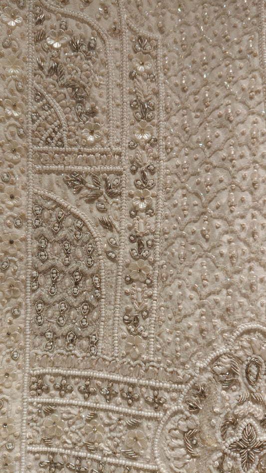 Cream Colour Sherwani(ME-MSRW_D 8992)